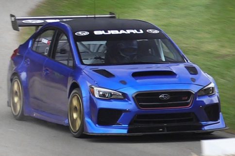 Video: Insane WRX STI Challenges Indycar at Goodwood!