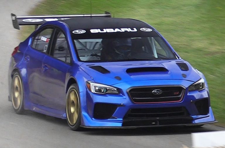 Video: Insane WRX STI Challenges Indycar at Goodwood!