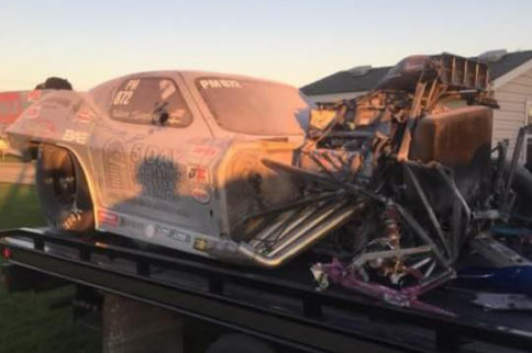 Video: Pro Mod Racer Adam Flamholc's Head-On Crash At Route 66