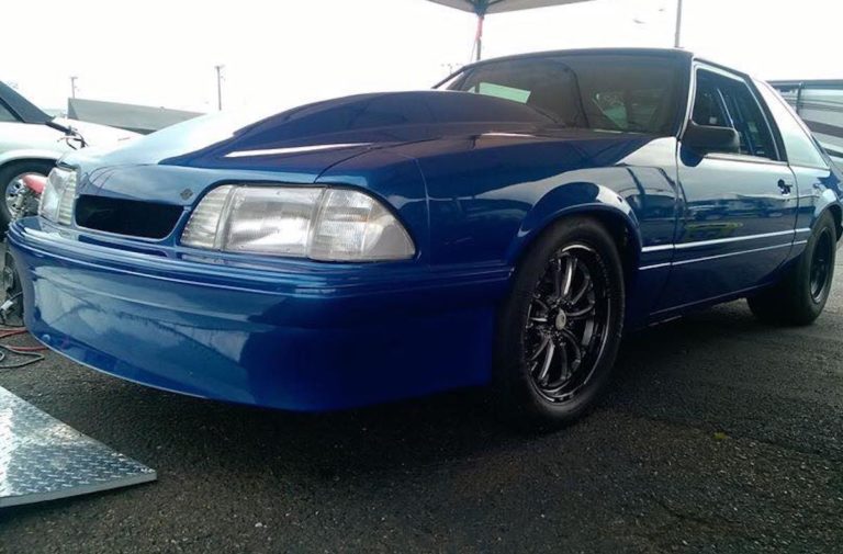 This 1,200HP Turbo Coyote-Swap Fox Is Built To Fly