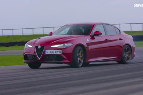 Video: Bovingdon Takes The Alfa Romeo Quadrifoglio For A Slidey Lap