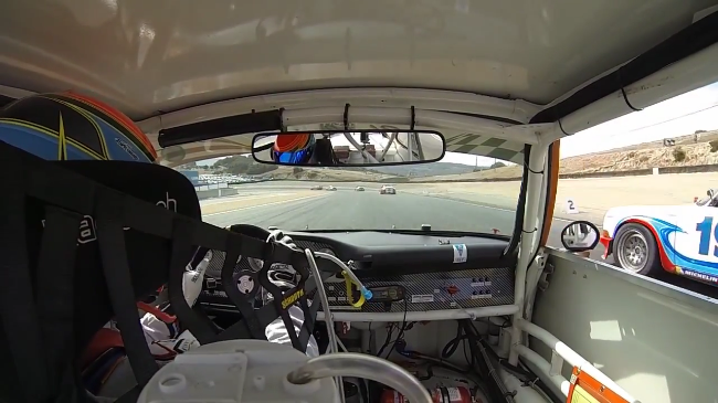Video: Classic Porsche RSR Battles Current Cup Cars At Laguna Seca