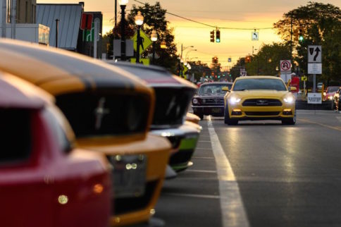 800+ Dream Cruisers Fill Mustang Alley At Woodward