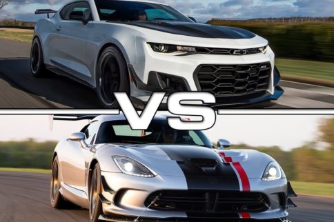 Video: Camaro ZL1 Chases Viper ACR At Mid-Ohio!
