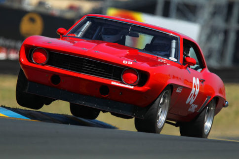 Video: Classic Camaro Battles Ferrari 458 At Laguna Seca!
