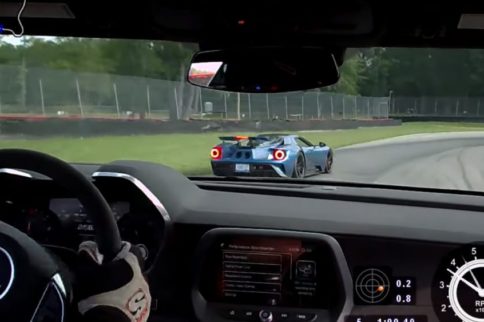 Video: Camaro ZL1 Chases Ford GT At Mid-Ohio