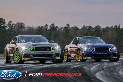 Vaughn Gittin Jr. vs. Chelsea DeNofa RTR Drift Battle