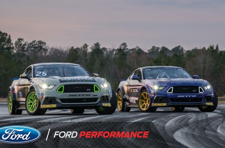 Vaughn Gittin Jr. vs. Chelsea DeNofa RTR Drift Battle