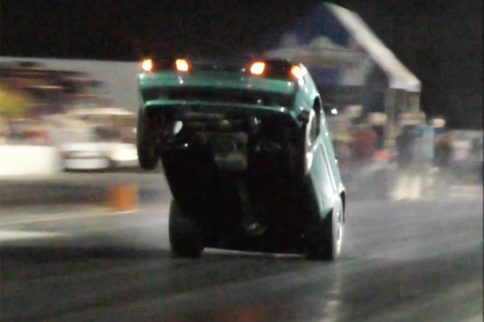 Video: Duane Biddle's Crazy Wheelstand Crash Landing In San Antonio!