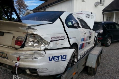 Video: Blown M3's Nürburgring Record Attempt Ends In Big Crash