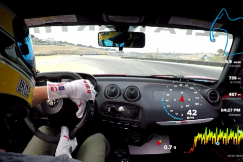Video: Drifting An Alfa 4C At Laguna Seca