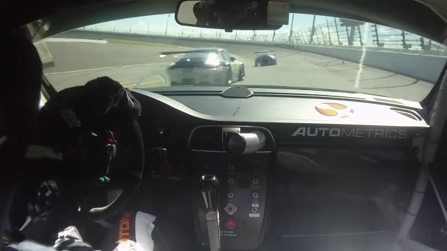 Video: Porsche's Tire Deflates at 180 MPH