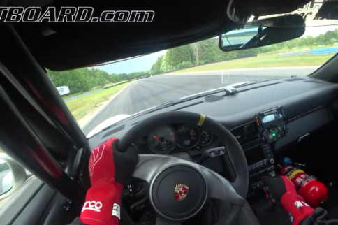 Video: 4.0-Liter GT3 RS Manhandled At Mantorp Park