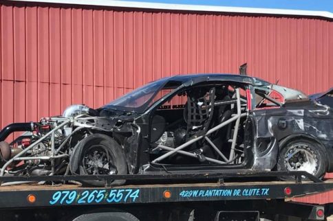Video: Kenjo Kelley Goes For A Wild Ride At Street Outlaws Race