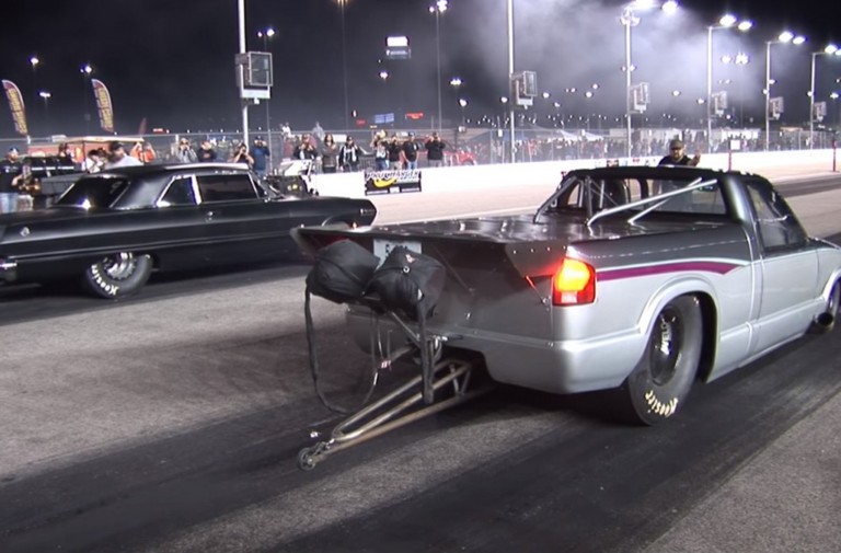 Larry Larson Wins No Prep Event On Kansas Speedway's NASCAR Pit Road