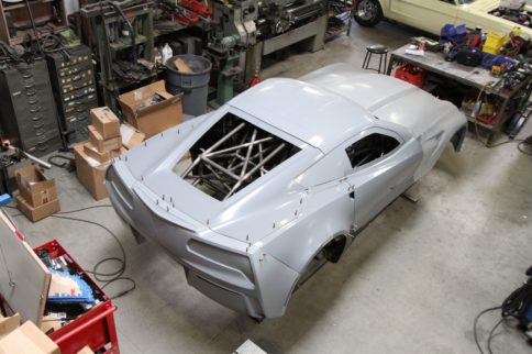 BlownZ06: Chassis Build Part 1 With PMR Race Cars & Quarter-Max