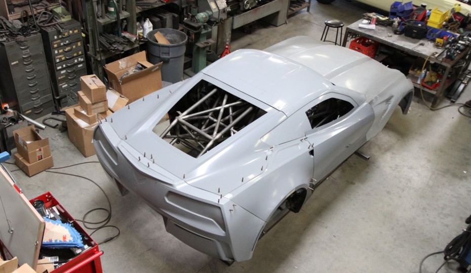 BlownZ06: Chassis Build Part 1 With PMR Race Cars & Quarter-Max