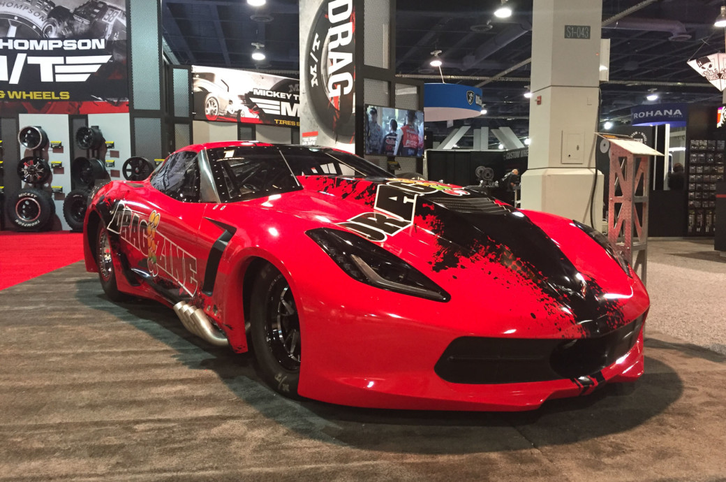Dragzine's BlownZ06 Radial Tire C7 'Vette Unveiled At The SEMA Show