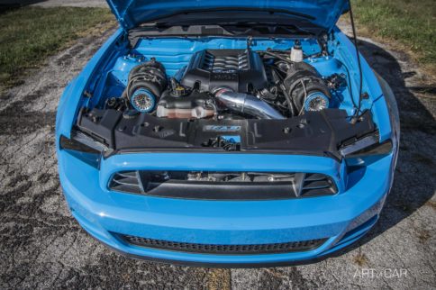 Eye-Grabbing, 1,100-Horsepower Twin-Turbo Mustang