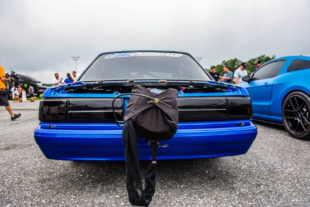 Blue Bullet: Drag Mustang Is Built To Perfection