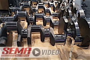 SEMA 2017: SCAT's New Lightweight 9000 Series Crankshaft For SBC