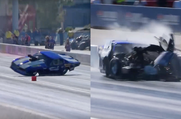 Video: Eric Latino Unhurt In Vicious Las Vegas Pro Mod Crash