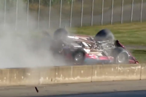 Video: Jason Schubert's Epic Power Wheelstand-And-Crash At Byron!