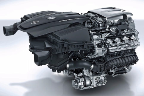 Video: Mercedes' "Backwards" Twin-Turbo Hot-V Engine Explained