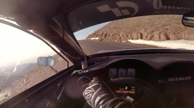 Video: Nudging the Cliff's Edge at Pike's Peak!