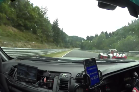 Video: Tuned Supra Chases Radical SR3 at the 'Ring