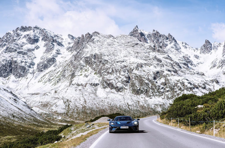 Watch A Ford GT Supercar Take On The Austrian Alps