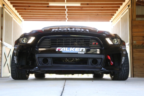 Justin Pawlak Kills Tires In A 1,000HP Roush Mustang