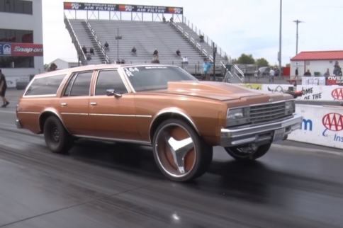 Redonkulous: Alan Robinson's Wild 11-Second Drag Week Impala Wagon