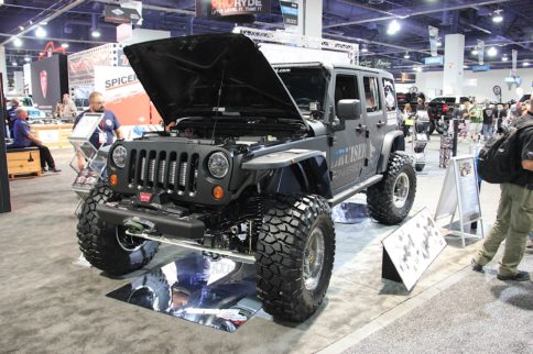 SEMA 2017: Bruiser Conversions' Jeep Wrangler JK, "Twisted"