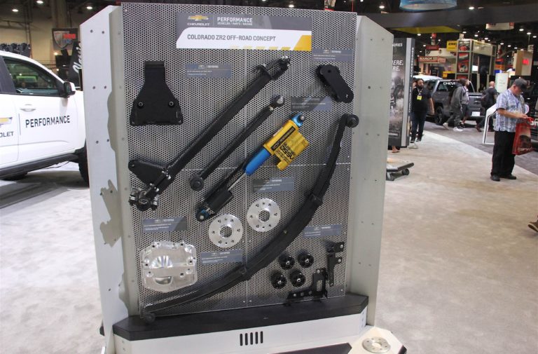 SEMA 2017: Chevrolet Performance Parts For The Colorado ZR2