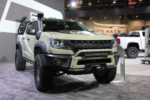SEMA 2017: Colorado ZR2 AEV Concept Changes The Game