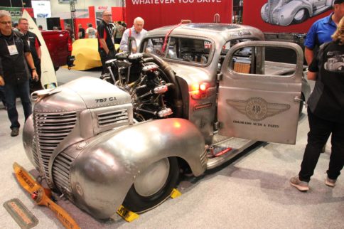 SEMA 2017: Gary Corns Wild Radial Engine-Powered '39 Plymouth Truck