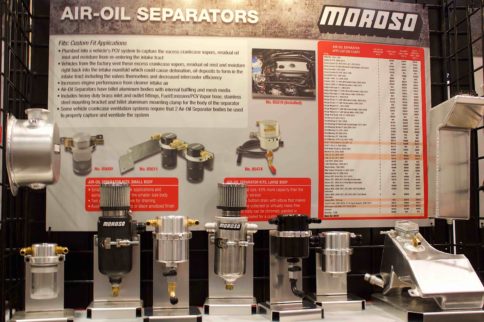SEMA 2017: Moroso's New Air/Oil Separators And More