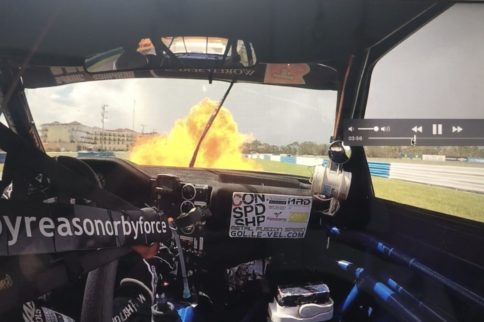 Video: First-Person Inferno—ChumpCar Catches Fire