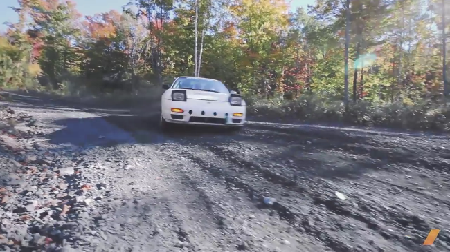 Video: Flinging a Nissan 240SX Rally Car Between the Trees!