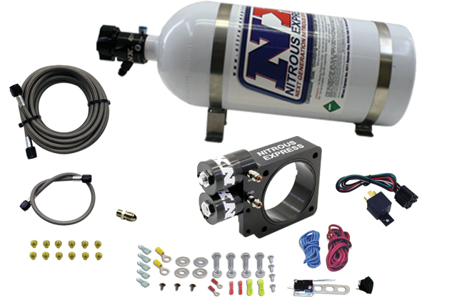 Integrated Nitrous Plate Offers Clean 250HP Shot