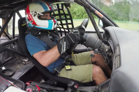 Video: Chris Harris Races a Chump Car BMW E30!