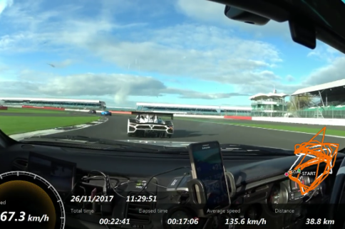 Video: Tuned Supra Chases 650-HP Radical At Silverstone