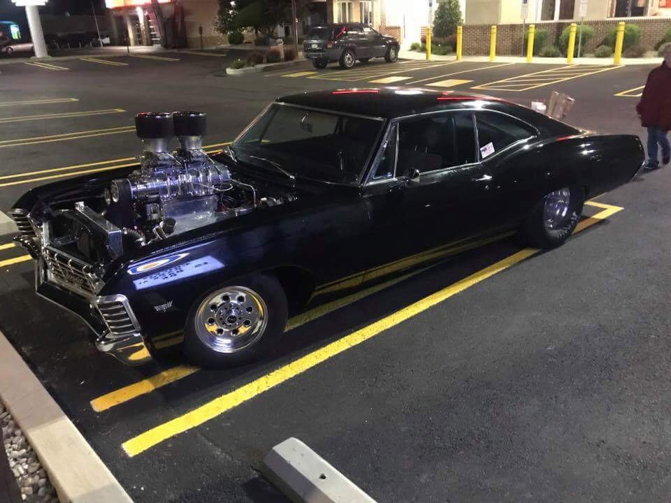 Danny Keane's Slick, Supercharged Pro Street 1967 Impala