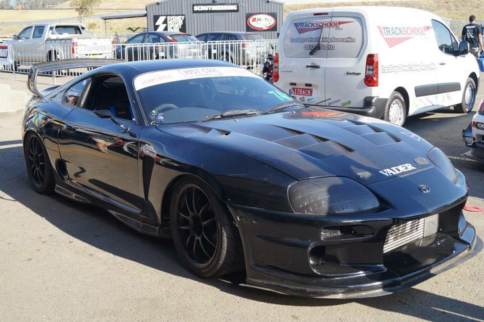Video: Onboard A Squirrely, Single-Turbo Supra At World Time Attack