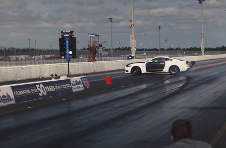 Ken Bjonnes Almost Wrecks Then Sets Record In S550 Mustang!