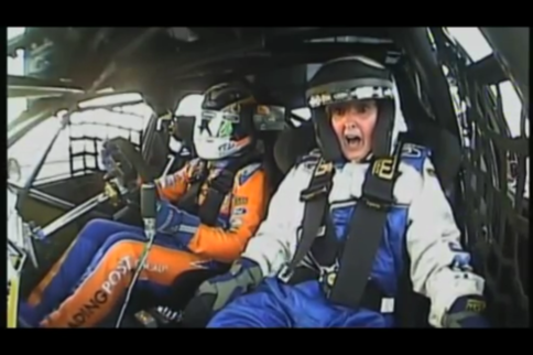 Video: Terrifying Grandma In A V8 Supercar