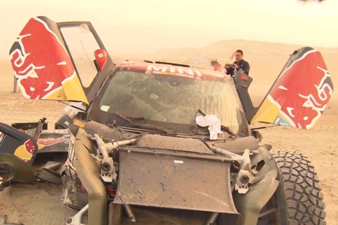 Bryce Menzies Suffers Catastrophic Crash During Day 2 Of Dakar