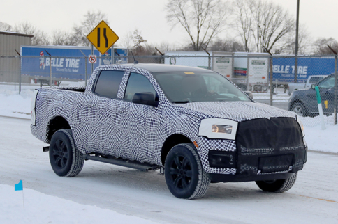 Snow Leopard: The 2019 Ford Ranger Spotted Testing In The Snow
