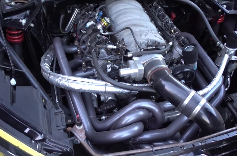 The LS7 In This Passat Sounds Insane Thanks To Some 8-to-1 Headers